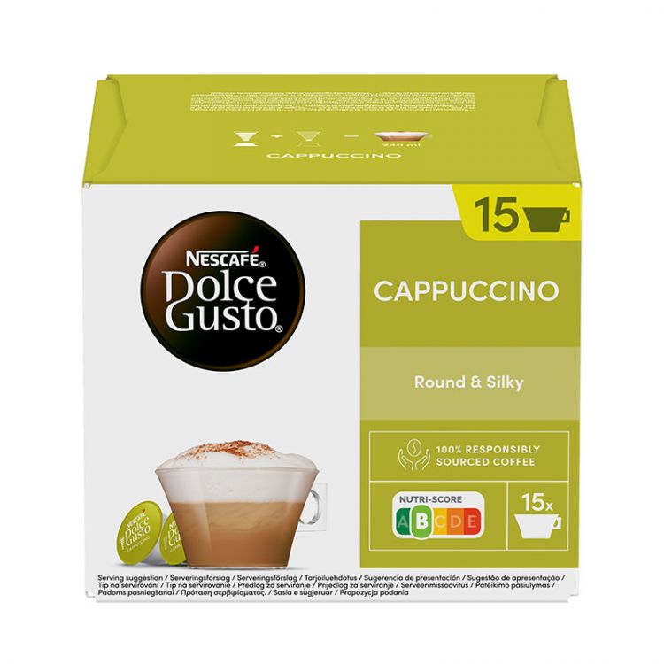 NESCAFÉ Dolce Gusto Cappuccino - káva v kapsulách - 30 kapsúl v balení