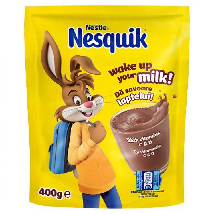 NESQUIK Instantný kakaový nápoj s vitamínmi C a D 400 g
