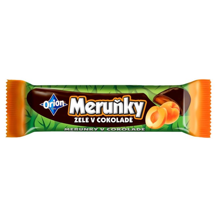 ORION MARHULE želé tyčinka v horkej čokoláde 45 g