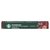 STARBUCKS  ITALIAN STYLE ROAST by NESPRESSO Dark roast Kávové kapsuly, 10 kapsúl v balení 57g 