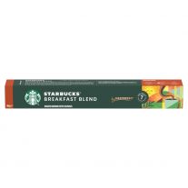 STARBUCKS Breakfast Blend by NESPRESSO Medium Roast Kávové kapsuly, 10 kapsúl v balení, 56 g