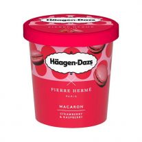 Häagen-Dazs Pint zmrz. Makrónky jahoda a malina 420ml