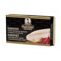 Franz Josef Sardinky filety v oleji s chilli 90g