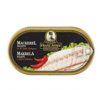 Franz Josef Filety Makrela v oleji TABASCO 170g