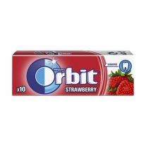 ORBIT Strawberry dražé 14g