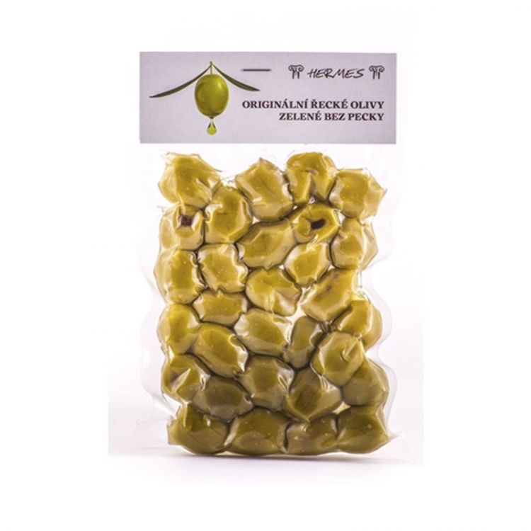 Hermes Grécke olivy zelené bez kôstky 140g