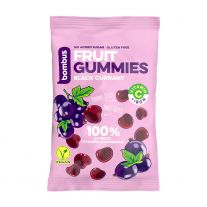 Bombus fruit energy black currant  gummies 35g