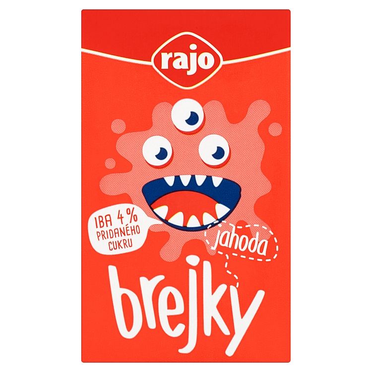 Rajo Brejky  Jahoda 250 ml
