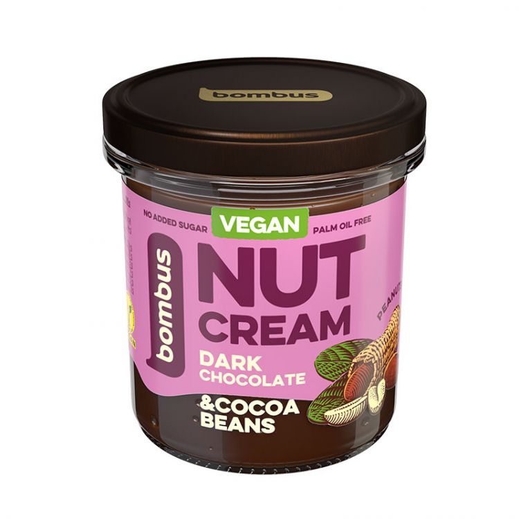 Bombus Nuts energy dark choc&cocoa beans 300g