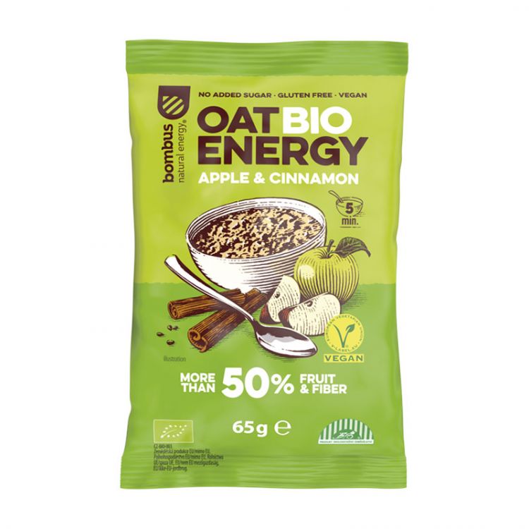 Bombus OAT BIO energy Apple&Cinamon 65g