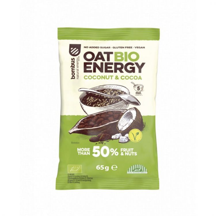 Bombus OAT BIO energy Coconut&Cocoa 65g
