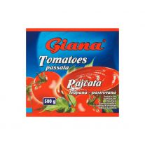 GIANA Paradajky lúpané drvené, TetraPack 500g