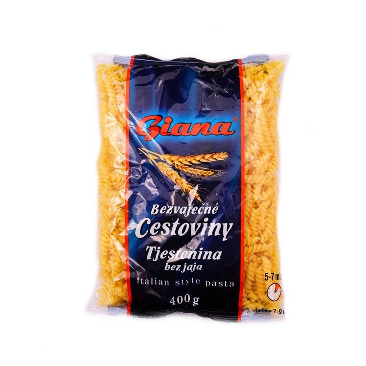 Giana Cestoviny bezvaječné vretená 400g - eDELIA.sk