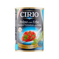 CIRIO Paradajky krájané s bylinkami 425ml