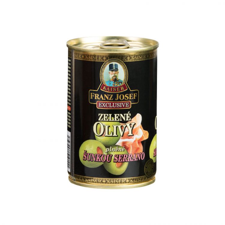 FRANZ JOSEF Olivy so šunkou Serrano 314ml