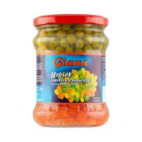GIANA Hrášok s mrkvou a kukuricou 460g
