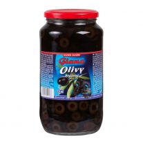GIANA Čierne olivy krájané 935ml