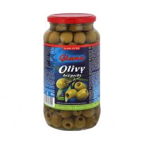 GIANA Zelené olivy plnené paprikou 935ml