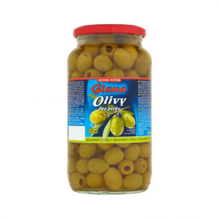 GIANA Zelené olivy bez kôstky 935ml