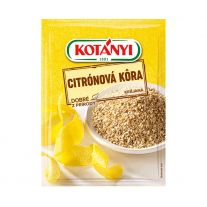 Kotányi Citrónová kôra krájaná sušená 14g