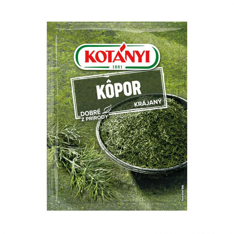 Kotányi Kôpor sušený drvený 11g