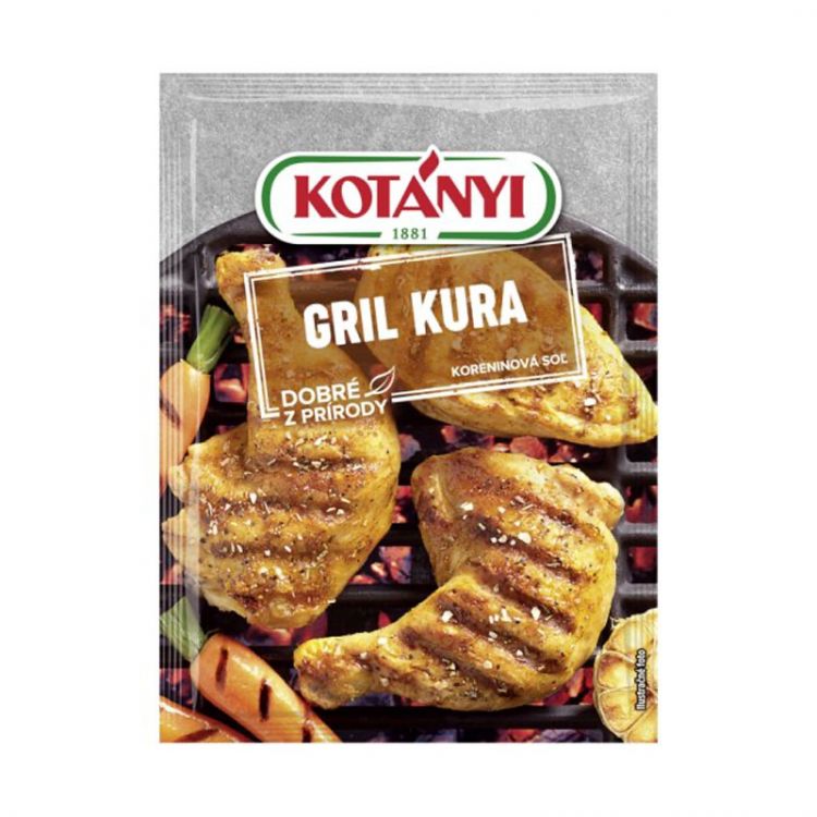 Kotányi koreninová soľ na Grilované kura 30g