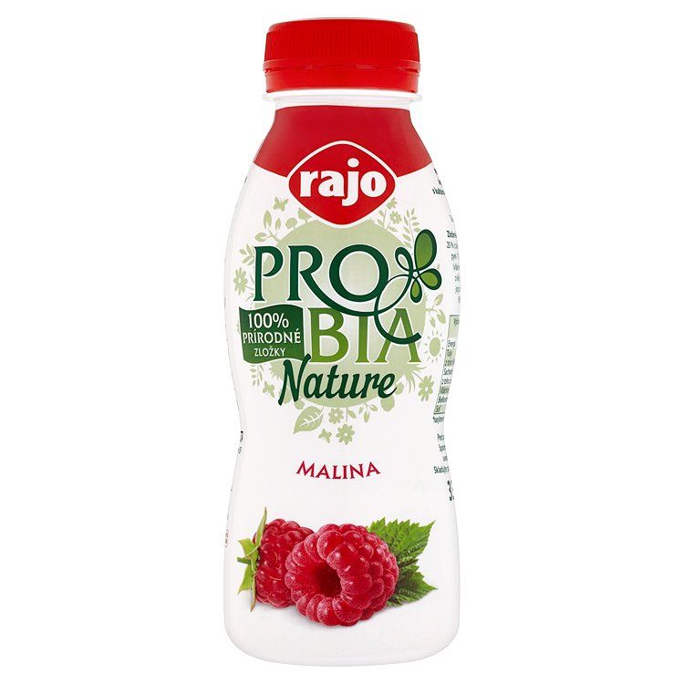 Rajo Probia Nature jogurtový nápoj malina 330g - eDELIA.sk