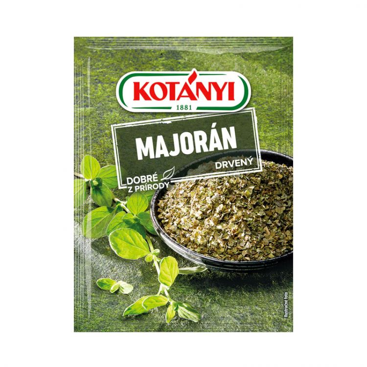 Kotányi Majorán sušený drvený 6g