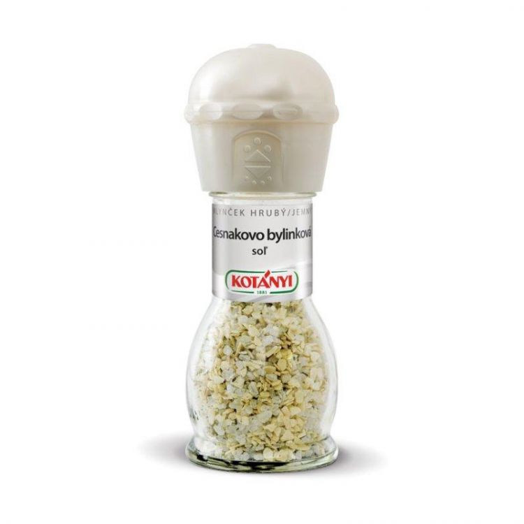 Kotányi Mlynček Cesnakovo bylinková soľ 50g