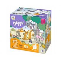 HAPPY detské plienky Pack Mini 78x2/156 ks /