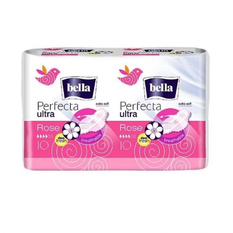 Bella Perfecta Rose dámske hygienické vložky 10+10 ks
