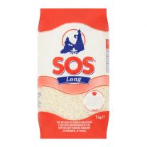 SOS Long ryža dlhozrnná lúpaná 1 kg