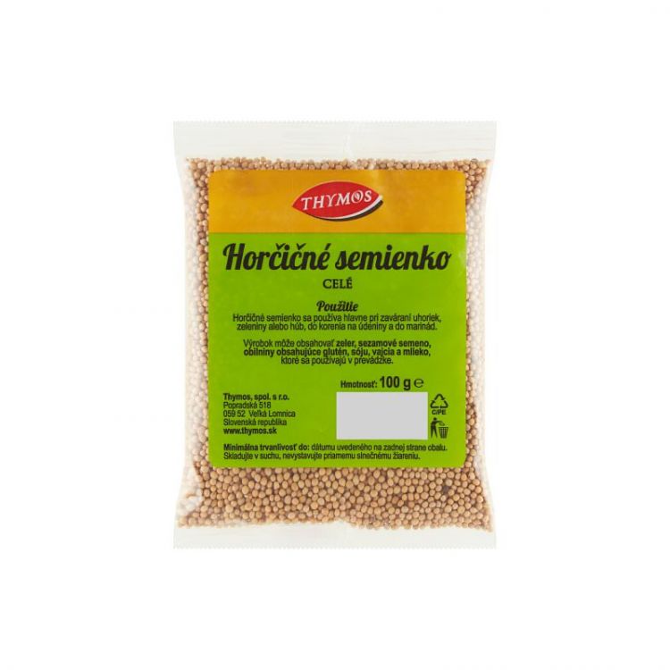 THYMOS Horčičné semienko 100g