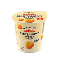 MILSY Bánovecká Smotanový jogurt Marhuľa 145 g