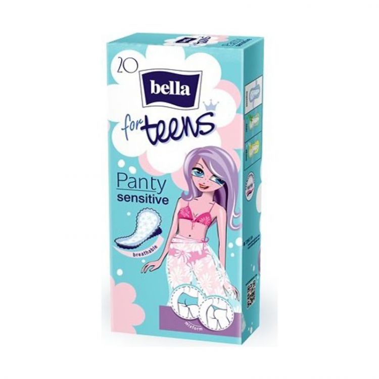 Bella Panty For Teens Ultra Sensitive dámske hygienické vložky 20 ks