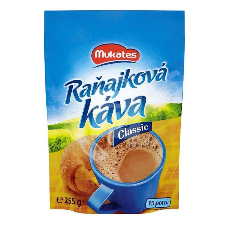 Mukates Raňajková káva KLASIK 255 g sáčok