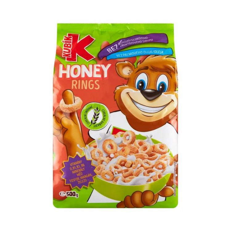 Kubík Honey Rings 500 g