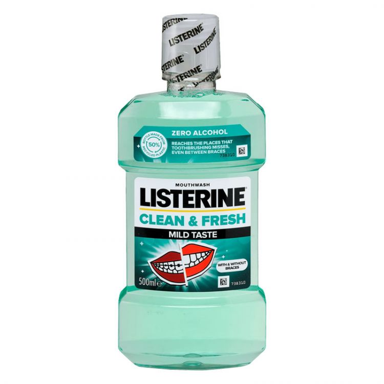 Listerine Clean & Fresh 500 ml