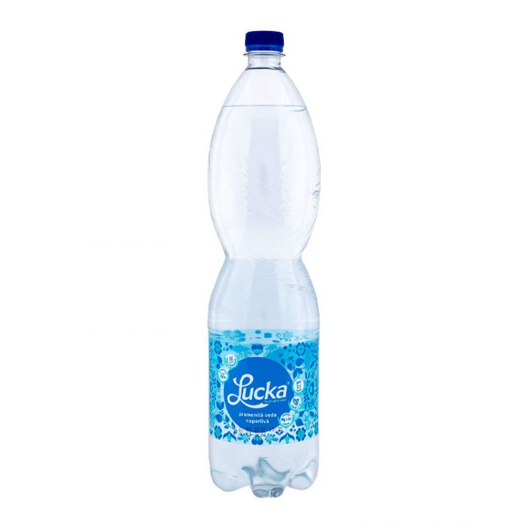 Lucka pramenitá voda Neperlivá 1,5 l