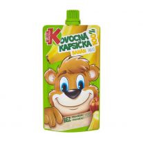 Kubík 100% ovocná kapsička BANÁN-jablko 100 g