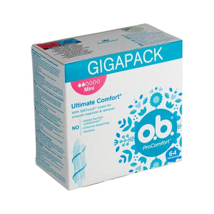o.b. tampony PC mini 64 ks