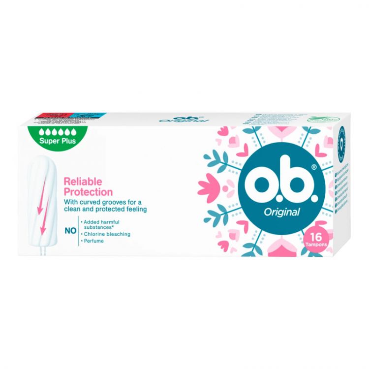 o.b. tampony super plus 16 ks