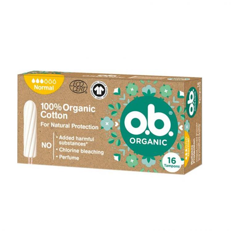 o.b. tampony Organic normal 16 ks