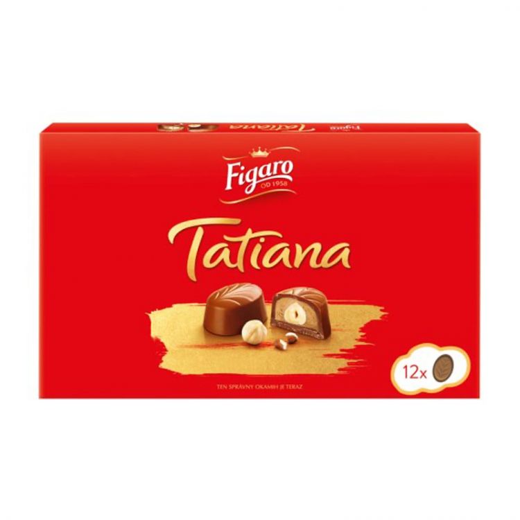 Figaro Tatiana bonboniéra, mliečna čokoláda 140 g