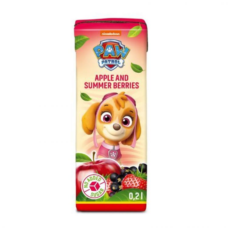 Szobi Paw Patrol 50% Džús Skye jablko - letné ovocie 200 ml
