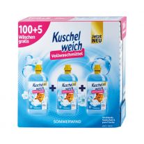 Kuschelweich  Prací gél Sommerwind - letný vánok, 105 pracích dávok, 5,775 l