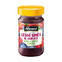 Hamé Ovocná nátierka lesná zmes a jablko so zníženým obsahom cukru 230 g