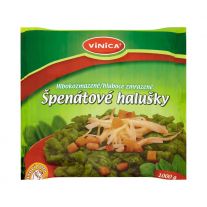 Vinica Špenátové halušky hlbokozmrazené 1000 g