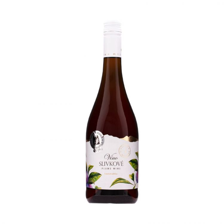 Miluron Víno Slivkové Plums wine 0,75 l