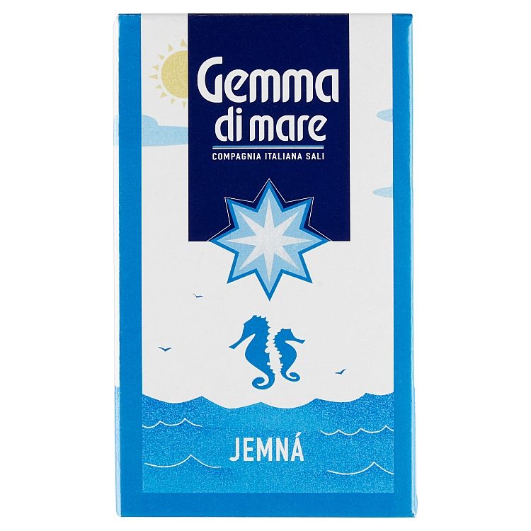 Gemma Di Mare Morská jedlá soľ jódovaná jemná 500 g